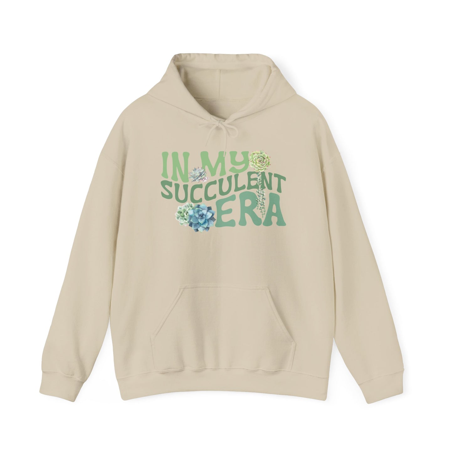 In My Succulent Era Hoodie Sweatshirt, Succulent Lover Hoodie