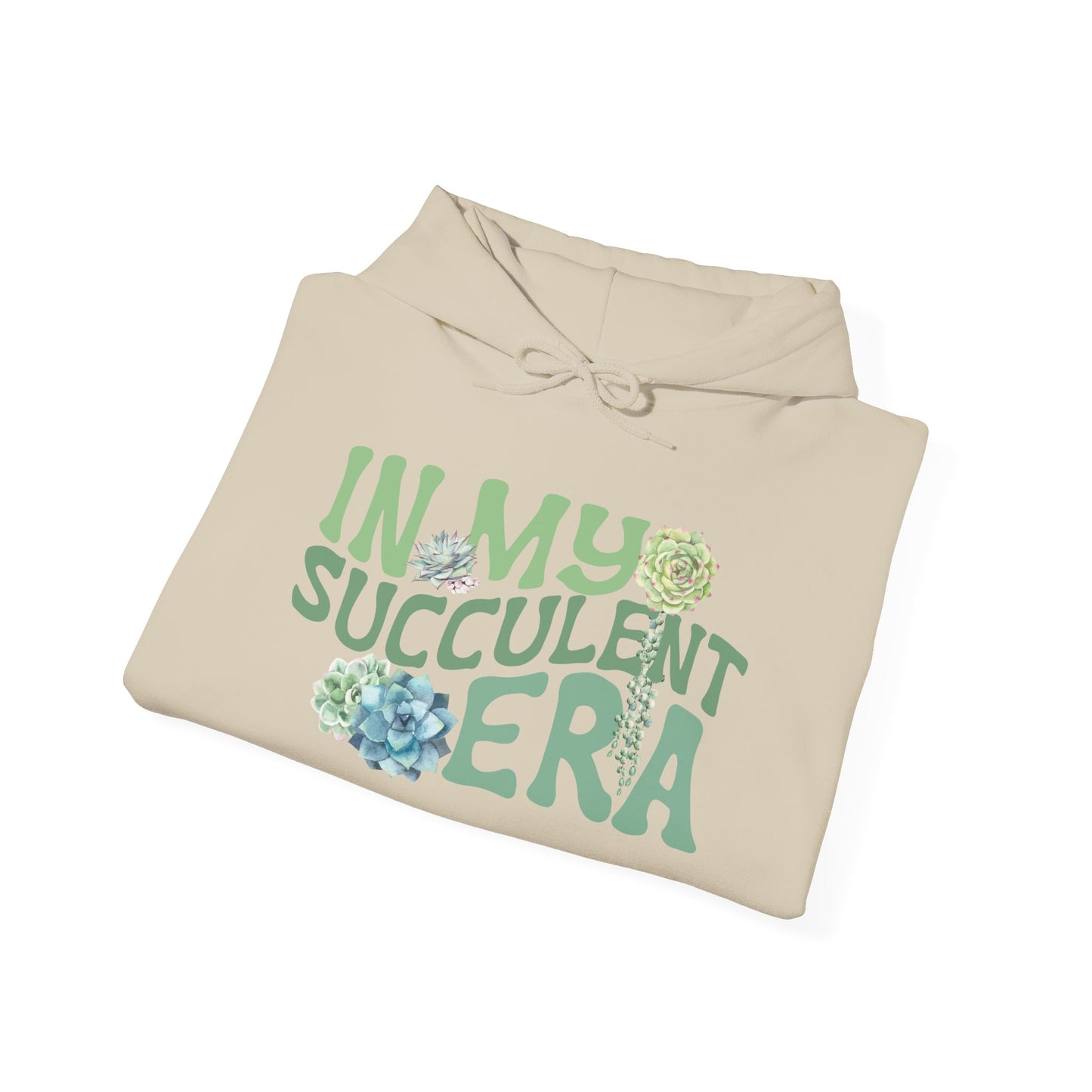 In My Succulent Era Hoodie Sweatshirt, Succulent Lover Hoodie