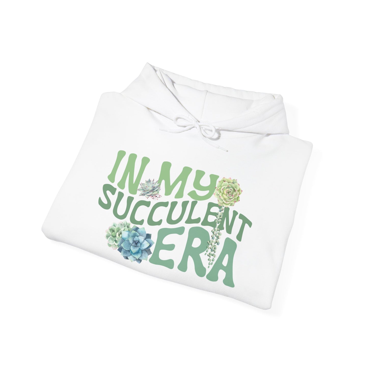 In My Succulent Era Hoodie Sweatshirt, Succulent Lover Hoodie