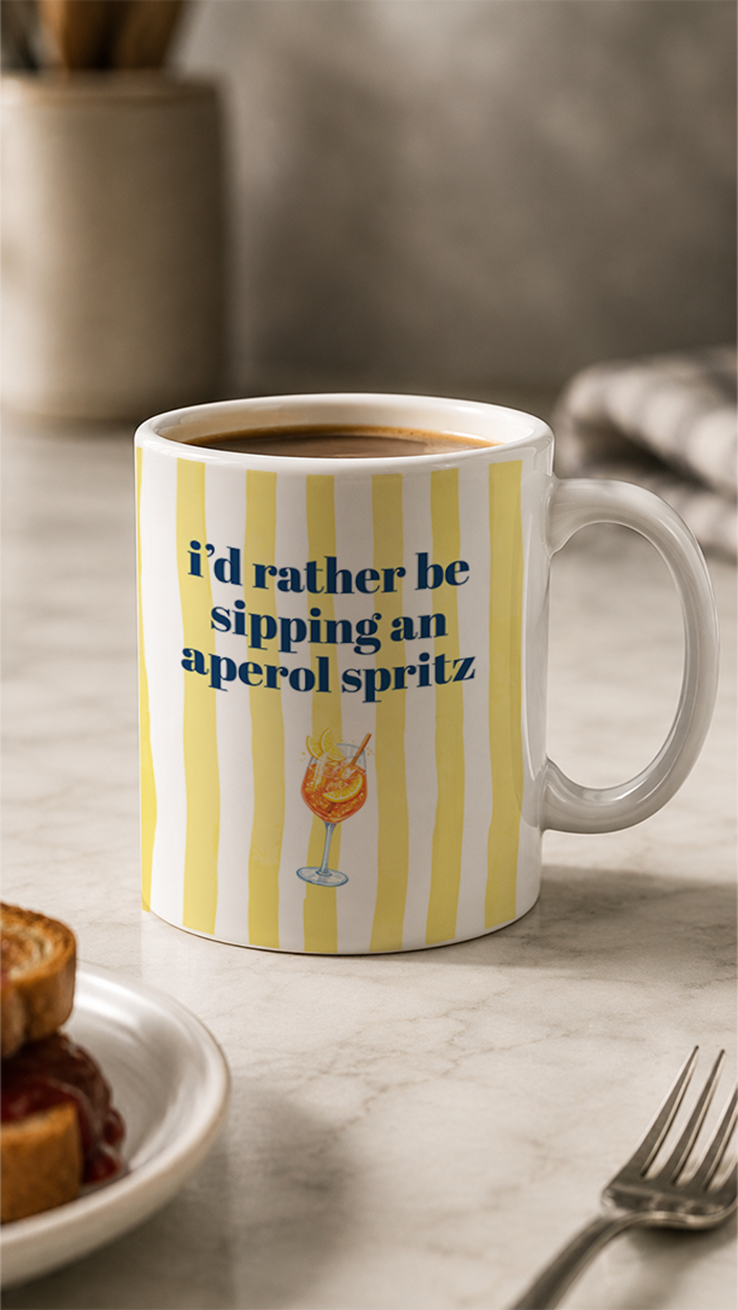 Aperol Spritz Italy Mug Traveler Gift Italian Summer Vacation FOMO Italy Amalfi Coast Positano Travel