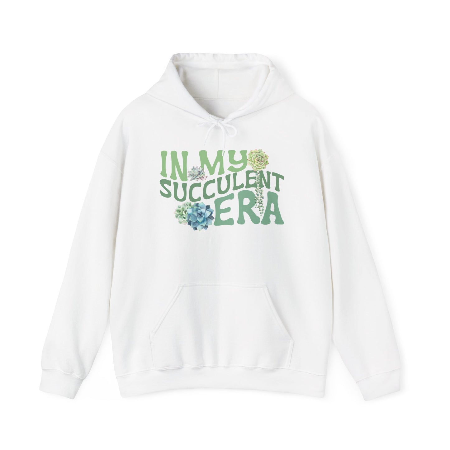 In My Succulent Era Hoodie Sweatshirt, Succulent Lover Hoodie
