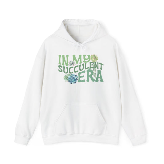 In My Succulent Era Hoodie Sweatshirt, Succulent Lover Hoodie