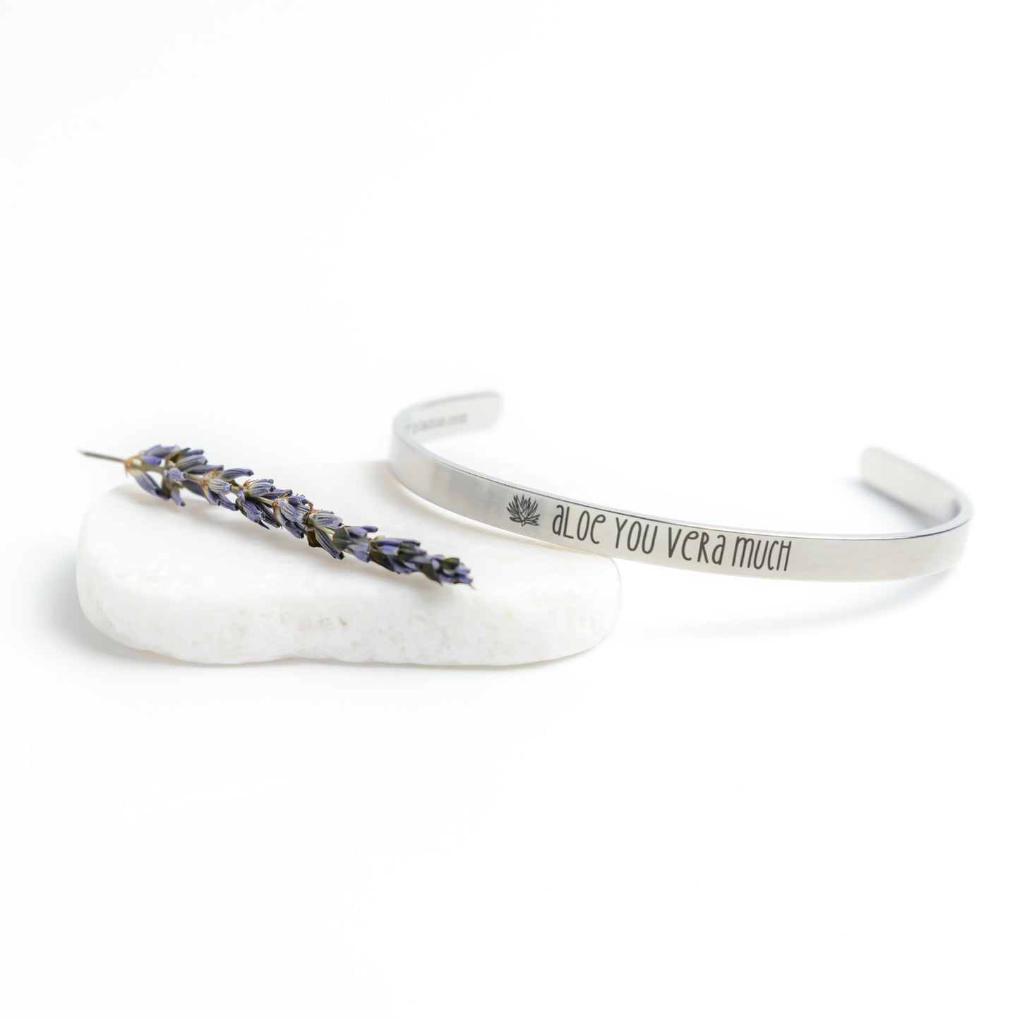 Aloe You Vera Much Bracelet, Funny Bracelet, Plant Pun Jewelry