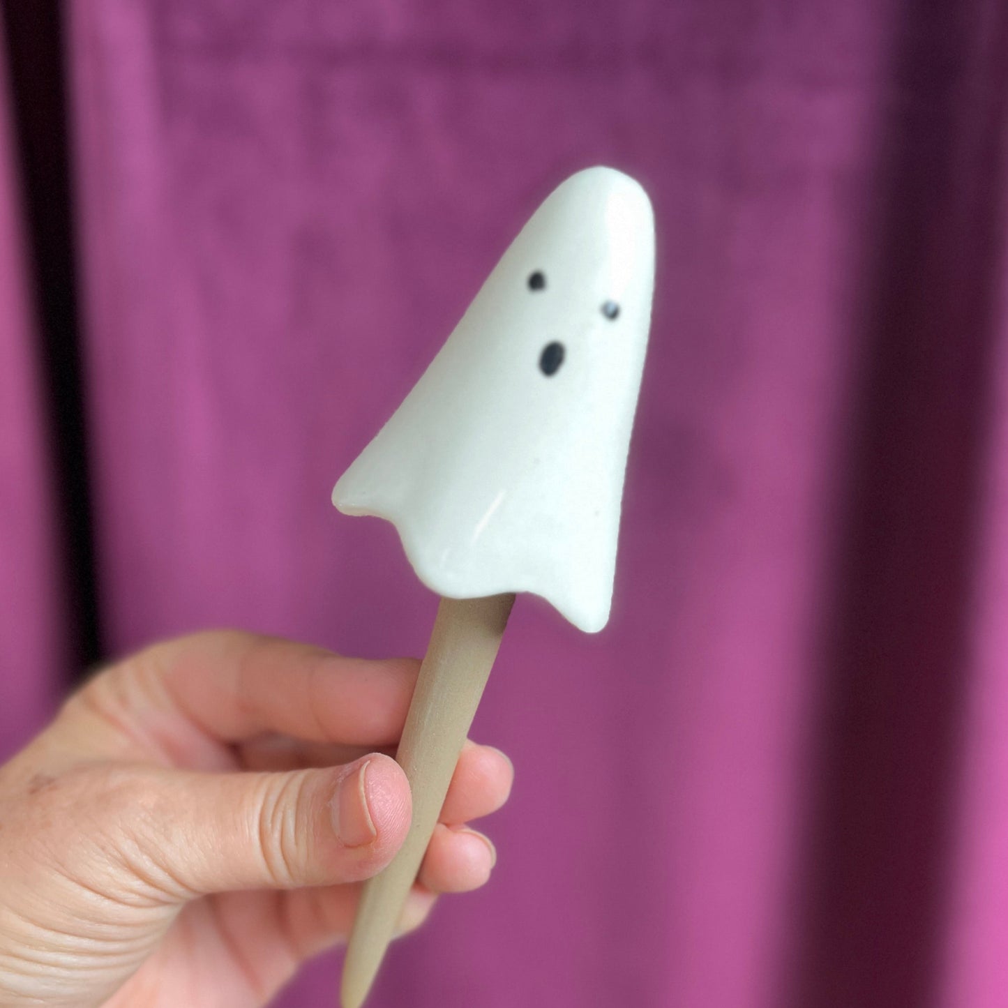Ghost Plant Sticks, Plant Decor, Ceramic Plant Stick