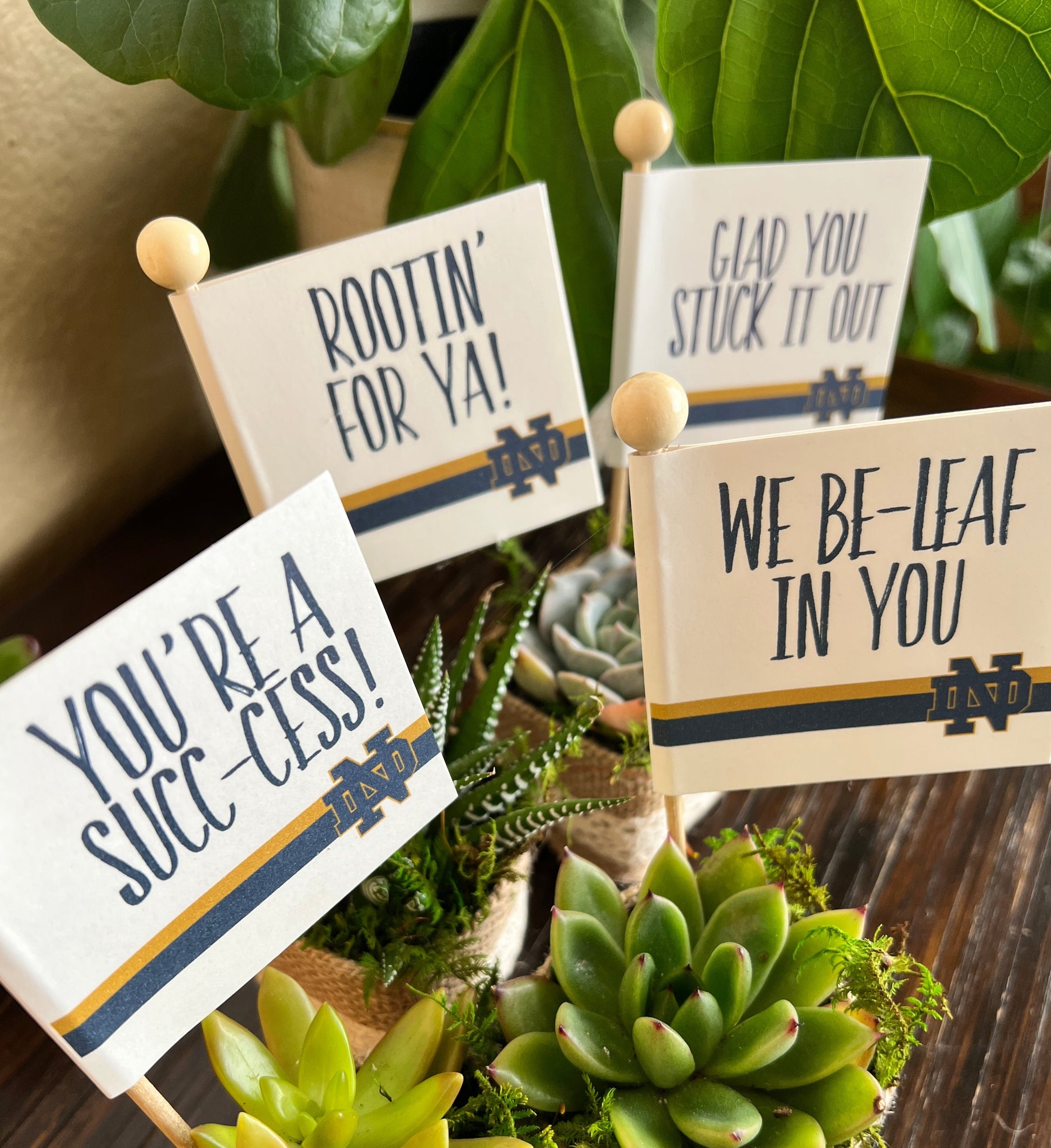 Custom Grad Party Favors School Colors