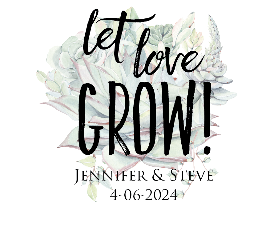 Succulent Wedding Favors with Plant Pun Love Tags, Plant Favors with Hand Sewn Burlap Wraps, Custom Wedding Tags, Succulent Theme