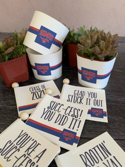 Custom Grad Party Favors School Colors