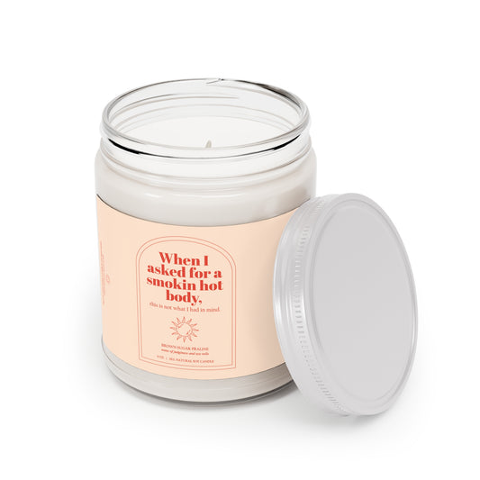 Smokin Hot Body, Perimenopause Joke Candle 9oz